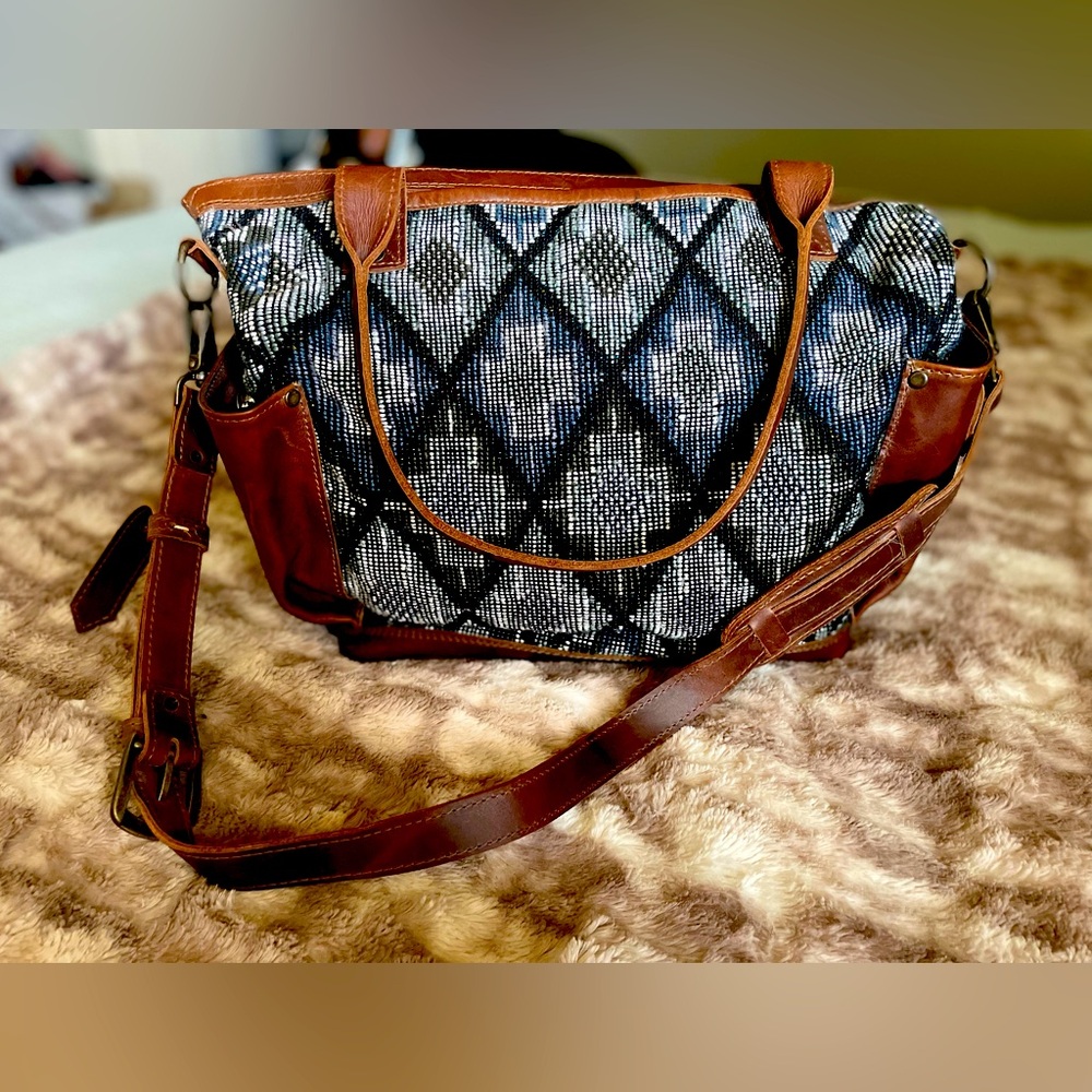 Hasta La Vista large convertible bag.